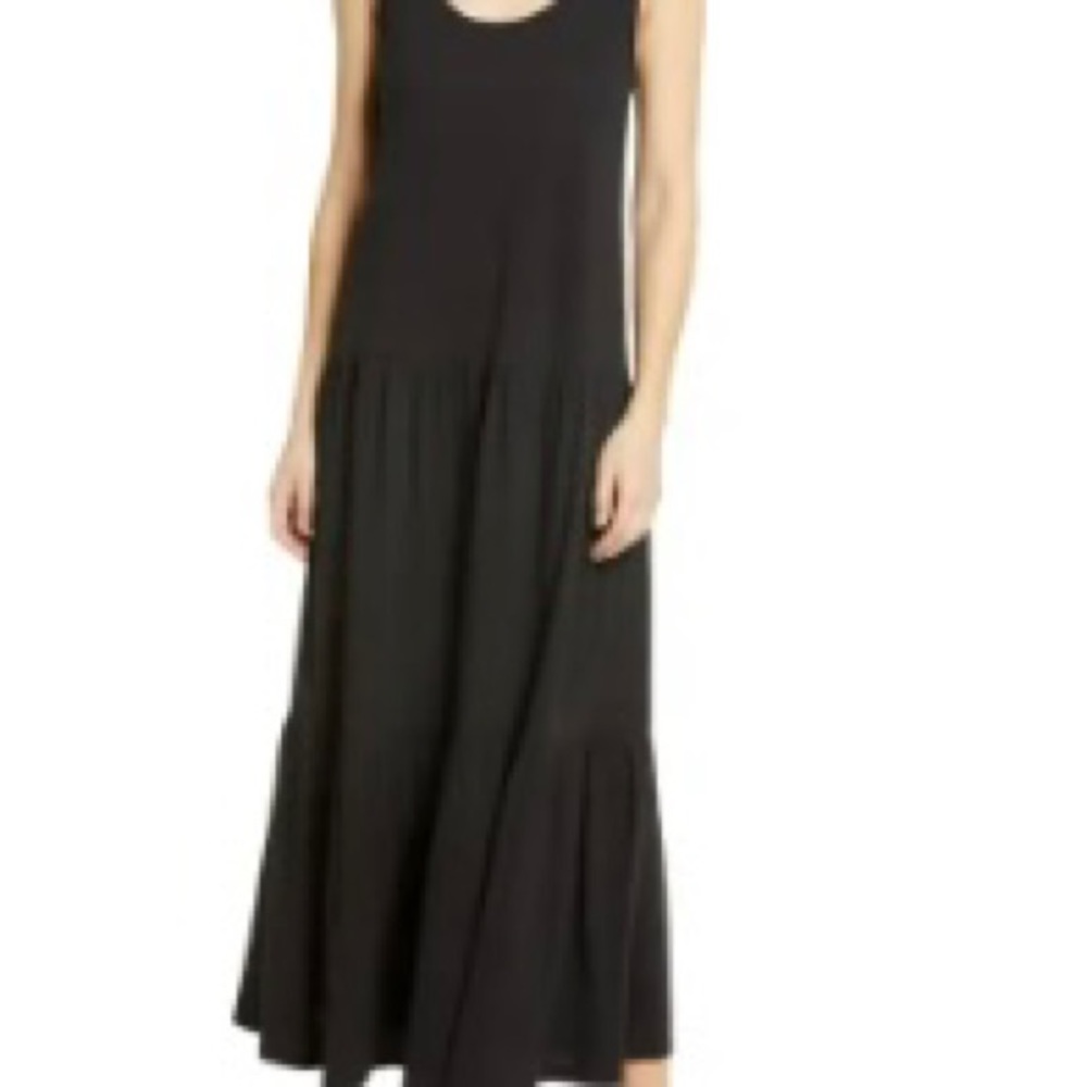 BLACK Caslon maxi dress